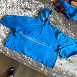 Lulu metal tech hoodie